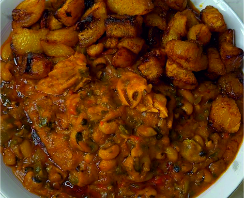 Beans and Plantain